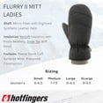 thumbnail image 4 of HOTFINGERS Flurry ll Mitt Ladies Alpine Sport Mittens, Color: Dark Heather Gray, Size: L, 4 of 5