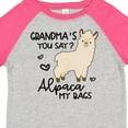 thumbnail image 4 of Inktastic Grandma's You Say Alpaca My Bags Boys or Girls Toddler T-Shirt, 4 of 5