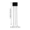thumbnail image 2 of DEEPCRAFF 15Ud Sensor De Reemplazo Para Motor Eléctrico Con Hall Resistente Y Fiable Color Gris, 2 of 8