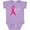 Lavender, variant on Inktastic Faith Over Fear Breast Cancer Awareness with Pink Ribbon Boys or Girls Baby Bodysuit