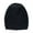 Black, variant on CTM Ribbed Knit Mixed Wool Beanie (Men)