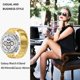 thumbnail image 5 of Correa de Acero Inoxidable GOLDTOLUCK Compatible con Samsung Galaxy Watch 8 Classic 40mm 44mm 46mm, 5 of 7