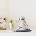 thumbnail image 4 of Estatuas de del espacio, figuritas coleccionables, escultura moderna para sala de estar, dormitorio, decoración de estantería de 23x7x14.5cm Fernando Estatuilla de estatua de astronauta, 4 of 8
