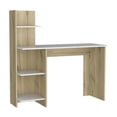thumbnail image 2 of Pine Four-Shelf Writing Desk | Good for Organizing Documents | Presents a Stylish Appearance, 2 of 4
