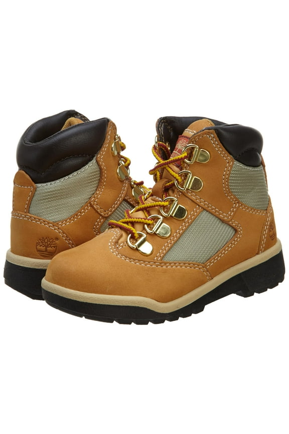 TB044893 Toddler's Wheat Nubuck Leather 6 Inch Field Boots HS2673 (4C)