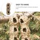 thumbnail image 2 of 1pc de paja pájaro casa de pájaro creativo nido de pájaros colgantes de pájaros nido de reproducción de aves colgantes, 2 of 4