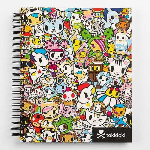 tokidoki 本　洋書 tokidoki, Sketchbook with Spiral, (Hardcover), 9x11 inches