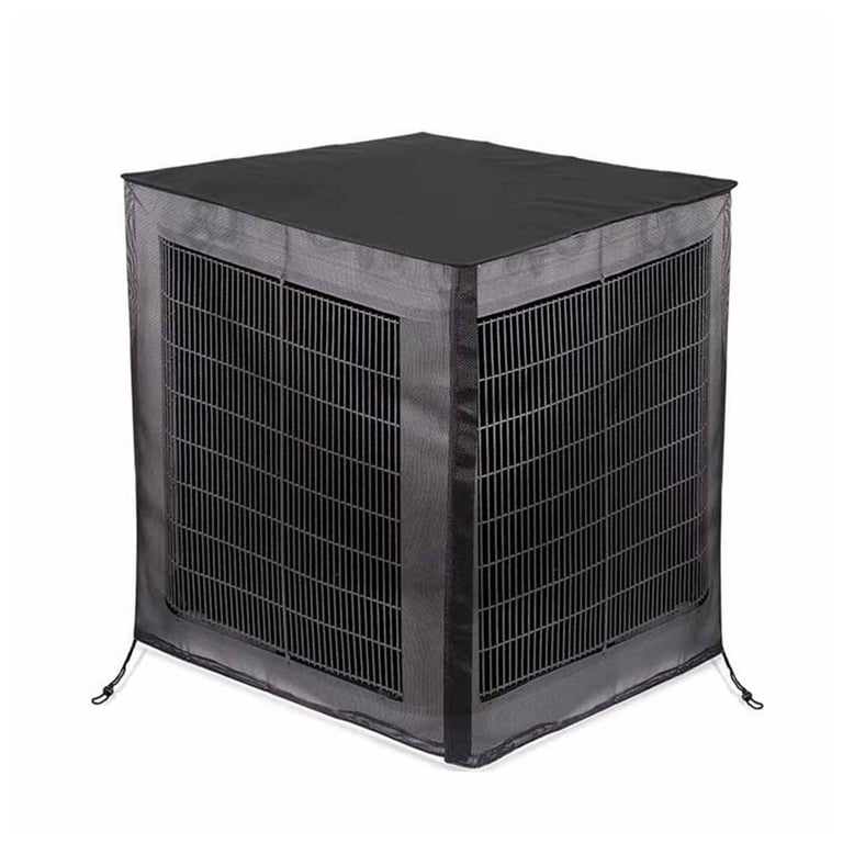 Air Conditioner Cover Full Mesh AC Cover for Outdoor Central Unit
