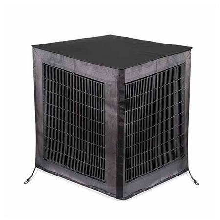 

Air Conditioner Cover Full Mesh Universal Outdoor AC Cover Defender Resistant Fits Up to 32 x 32 x 36 Inch Black 28*28*32 Inches