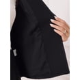 thumbnail image 5 of DARING DIVA 2Pcs Women's Long Sleeve Blazer Pencil Skirt Set XS Black, 5 of 7