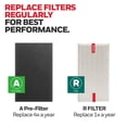 thumbnail image 3 of Honeywell True HEPA Value Combo Pack for HPA100 Series air Purifier Filter Grey, 3 of 6