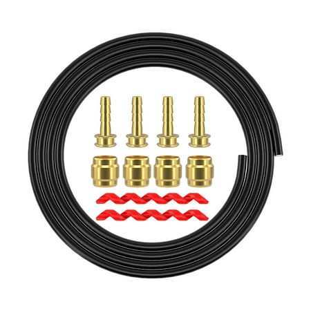 Mountain Brake Hose and Brass Connection Insert Replacement Accessories Cycling Repair Tools Olive Insert Universal for Black