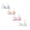 Pink 1PCS & Light Blue 1PCS & White 1PCS & Orange 1PCS, variant on CAIXIA 4 Pack Training Bras for Girls Vest Stretch Straps Crop Seamless Cami Sports Bralettes Bra for Teens