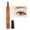 Eddish Brown, variant on Kokovifyves Four-head Water Eyebrow Pencil Four-pronged and Sweat-proof Liquid Eyebrow Pencil 1ml