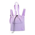thumbnail image 3 of harper Gym Bag Casual Daypack Sports with Front Pocket Yoga Tap Drawstring Backpack Light Purple, 3 of 10