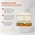 thumbnail image 4 of Crema Facial Antiarrugas Productos Mart Mexico Argán y Ácido Hialurónico 400 Grs, 4 of 5