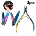 thumbnail image 1 of PENGXIANG 2PCS Nail Clipper Stainless Steel Fingernail Clipper with Cuticle Clipper, 1 of 7