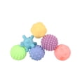 thumbnail image 1 of 6 Pcs Xtellar Pelotas Sensoriales Didácticas Para Bebé Con Texturas, 1 of 4