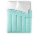 thumbnail image 2 of Mainstays Jersey Knit Comforter, Full/Queen, Mint, All Ages, All-Season, 2 of 5