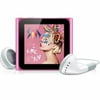 Apple iPod nano 6G 16GB MP3 Player with LCD Display, Pink, MC698LL