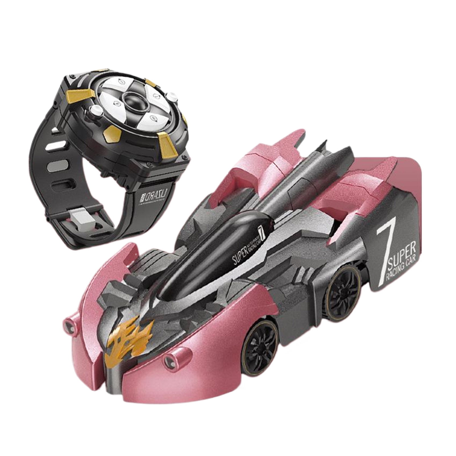 ZheElen ABS Mini Drift Rc Car Watch Remote Control For Easy Maneuverability Wall Climbing Remote Control Car 139-23 red