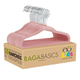 thumbnail image 1 of 50 Ganchos Infantiles De Terciopelo Antideslizantes 360º Xtellar Color Rosa, 1 of 4