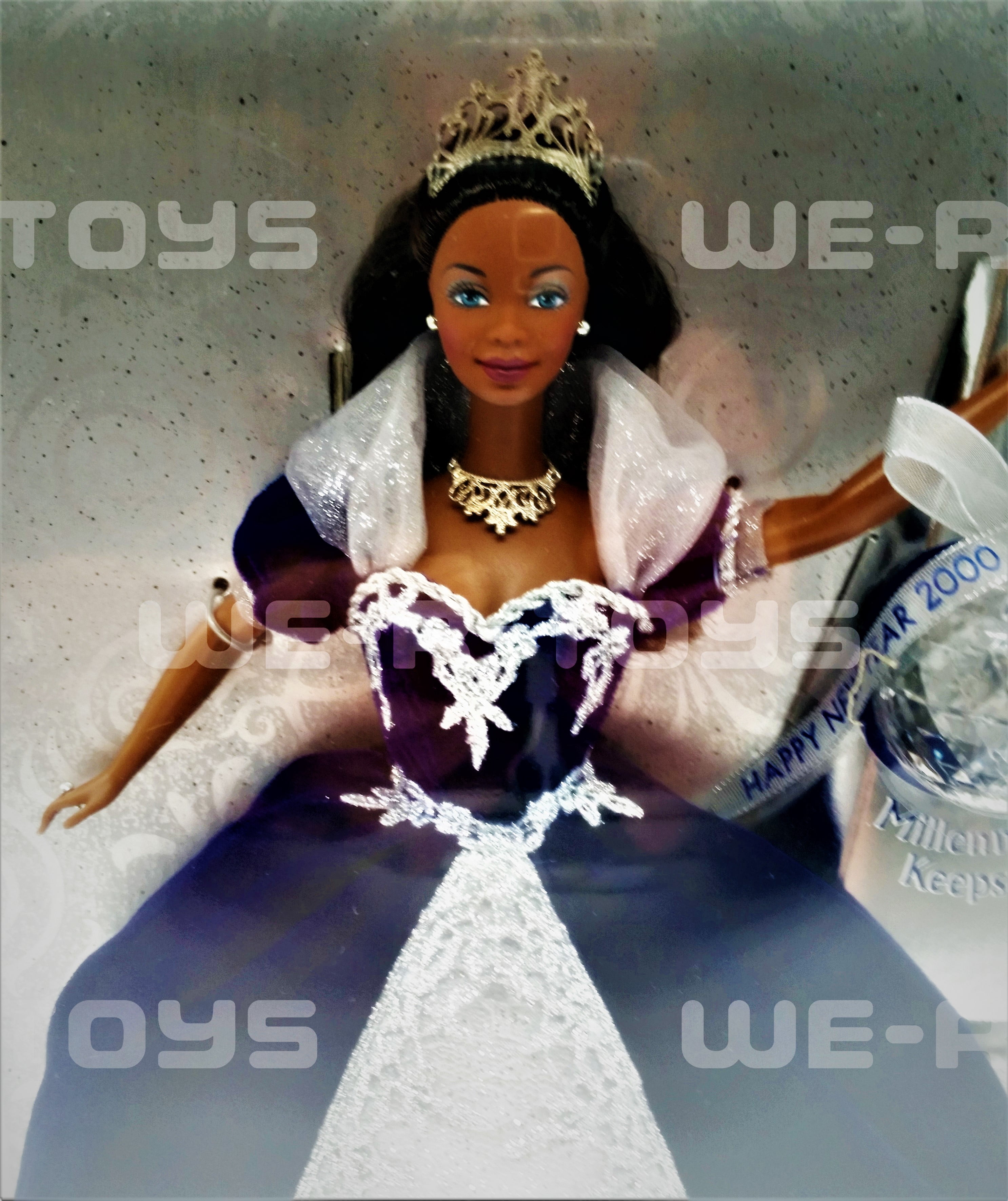 Aan het leren koper details Special Edition Millennium Princess Barbie 2000 - African American -  Walmart.com