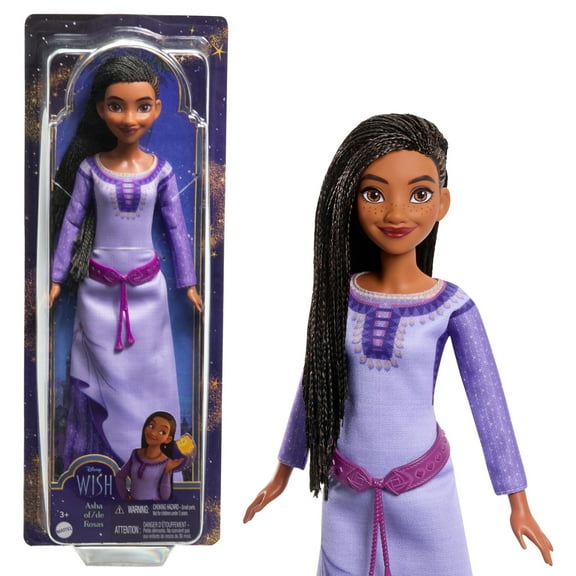 Disney’s Wish Asha of Rosas Posable 11 inch Fashion Doll and Accessories