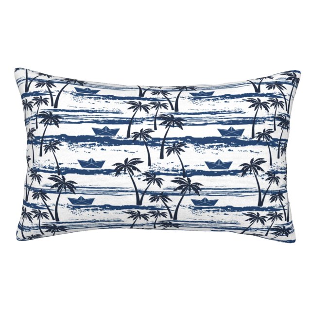 Balery Palm Tree Funda de Cojín Estampada, Regalos para Mujeres, Regalos de Amor para Ella, Regalos para Novia o Esposa, Funda de Almohada-14"x20"
