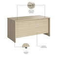 thumbnail image 5 of Bowery Hill 60W x 30D Office Desk in Natural Elm - Engineered Wood, 5 of 7