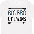 thumbnail image 4 of Inktastic Big Bro of Twins Brother Boys Long Sleeve Toddler T-Shirt, 4 of 5