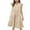 Beige—Prime Deals 2025, variant on Mevxay Girls Maxi Dress Ruffle Sleeve Notch V Neck Flowy A-Line Beach Tween Boho Sundress 6-15 Years Beige