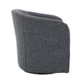 thumbnail image 3 of Mainstays Miles Swivel Accent Chair, Zeus Pepper, 3 of 7