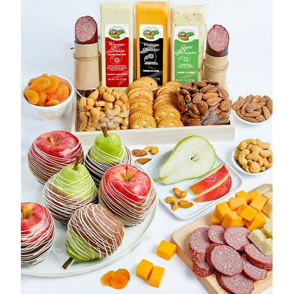 From You Flowers - Ultimate Fruit, Cheese, Sausage, & Nuts Tray for Birthday, Anniversary, Get Well, Congratulations, Thank You, All Occasions