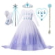 thumbnail image 1 of Disfraz de Elsa de Frozen para niñas, traje de princesa, Reina de la nieve, vestido de baile, trajes de fiesta de cumpleaños, Carnaval, ropa de fantasía Fivean unisex, 1 of 1