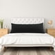 thumbnail image 3 of Cuerpo Almohada Funda con Cremallera Cierre, 1800 Series Cepillado Microfibra Cuerpo Almohada Funda, Suave Larga Almohada Fundas Negro Cuerpo (51cmx122cm), 3 of 6