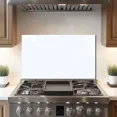 thumbnail image 2 of Tempered Glass Backsplash For Kitchen Behind Stove,Stove Back Top Cover,Easy to Clean Glass Splashback, Sink Cover Splash Guard,Home Kitchen Wall Decor, 2 of 6