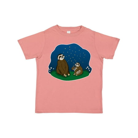 

Inktastic Fireflies with Summer Sloths Gift Toddler Boy or Toddler Girl T-Shirt