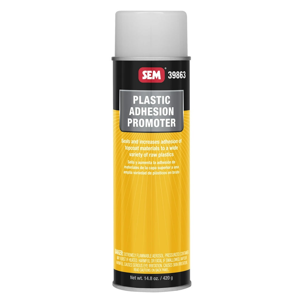 SEM Plastic Adhesion Promoter, 12 oz Aerosol Can SEM39863 Brand New!
