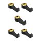 thumbnail image 1 of Kenally Gancho para reposacabezas de coche 2 en 1 con soporte para teléfono, colgador de almacenamiento de ropa para asiento trasero, Clip plegable, Type2 NO2 Kenally CBP159979, 1 of 6