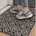 thumbnail image 5 of Sofihas Modern Floral Design Door Mat Runner Set - 2 Piece Rug Mat Set with Non-Slip, Washable, Entry way Mats in 20x30 and 20x48 Inches. Keep Your Home Clean and Stylish with these Dirt Trappers., 5 of 6