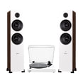 thumbnail image 1 of Fluance RT81+ Turntable (White) and Ai81 Tower Speakers (White Walnut) Bundle: High Fidelity Vinyl Playback & Powerful Stereo Sound, Integrated Amplifiers, 1 of 8