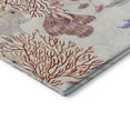 thumbnail image 4 of Addison Rugs Mayfield Washable Coastal Coral Spice Runner Rug, 2'3" x 7'6", 4 of 5