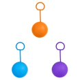 thumbnail image 1 of WUSUOWEI 3PCS Reusable Water Balloons,Silicone Water Splash Balloon,Quick Fill,Outdoor Activities Water Games Toy Outside Summer Fun Party Supplies,Pool,Beach Fun,Family Courtyard,Water Fun, 1 of 9