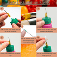 thumbnail image 4 of Precision Applicator Bottle Caps - Precision Tip Applicator Bottle Caps for 2 Ounce Acryli2Xk6108, 4 of 6