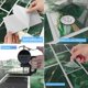 thumbnail image 5 of 32 Pegatinas de PET Grueso y Brillante para Azulejos de Metro, Azulejos de Pared de 10 X 20 cm, Autoadhesivas, para Salpicadero, Mármol Esmeralda con Vetas Doradas., 5 of 5