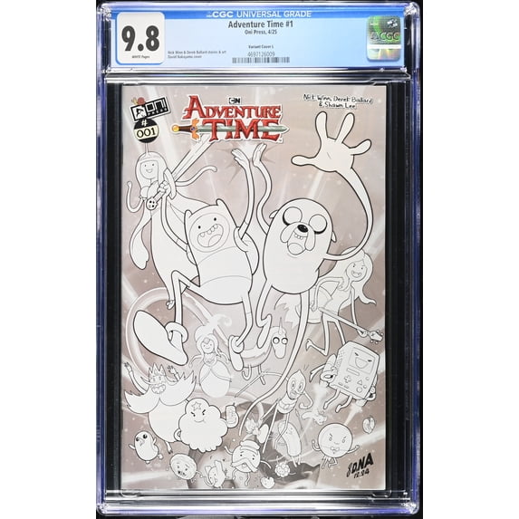 Adventure Time #1 - CGC 9.8 Comic Book