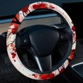 thumbnail image 2 of LOVE 14.5 Inch Printing PVC Leather Car Wheel Cover Auto Accessories Steering Wheel Covers Steering Wheel Cover Car Wheel Cover, 2 of 6