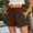 Coffee, variant on Only Moment Shorts for Women Polyurethane Fiber Summer Casual High Waisted Wide Leg Drawstring Lounge Shorts Comfy 2026 Beach Vacation Clothes Tummy Control Shorts Coffee,M