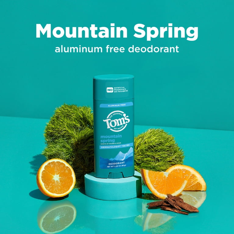 美品　TaylorMade アシンメトリーワンピース　アイスミント　O Tom‚Äôs of Maine, Natural Deodorant, 3.25 oz, Aluminum Free